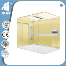 Avec main courante et PVC Floor Hospital Elevator of Speed ​​1.0m / S